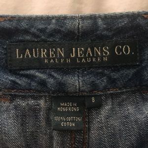 Ralph Lauren wide leg jeans size 8